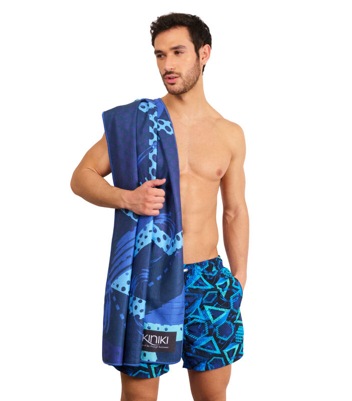 Blue Lagoon Micro Fibre Beach Towel
